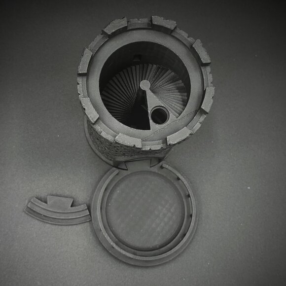 5" Lighted Dice Tower and Tray for Dungeons and Dragons, DnD, RPG - Picture 11 of 11